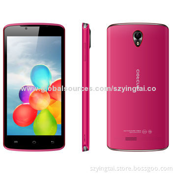 3G network, WiFi, GPS, 5-inch dual SIM phoneNew